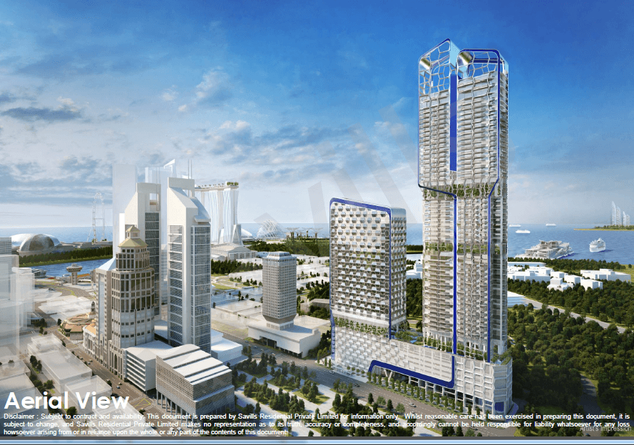 aerial view V on Shenton