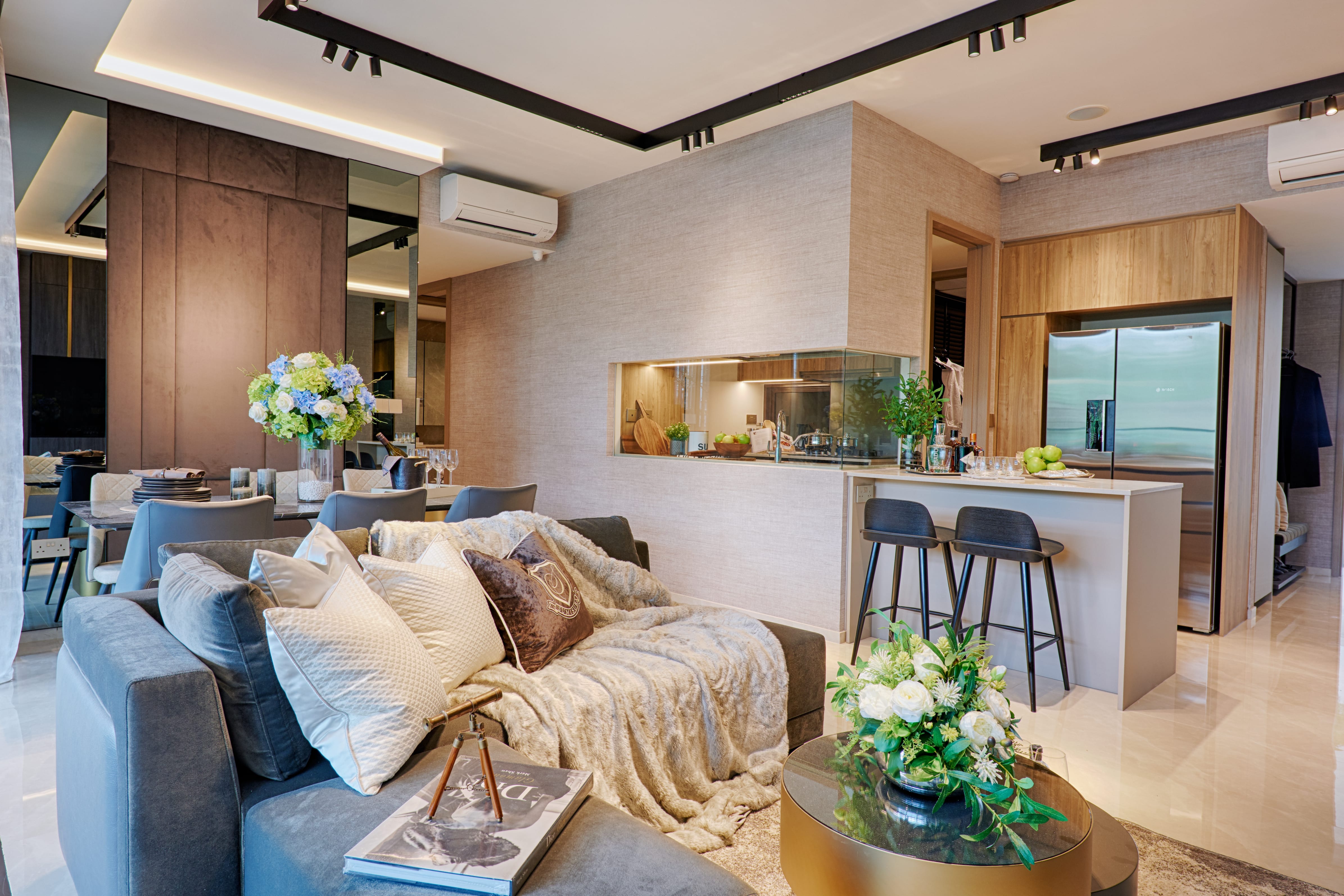 Living Room Dairy Farm Residences