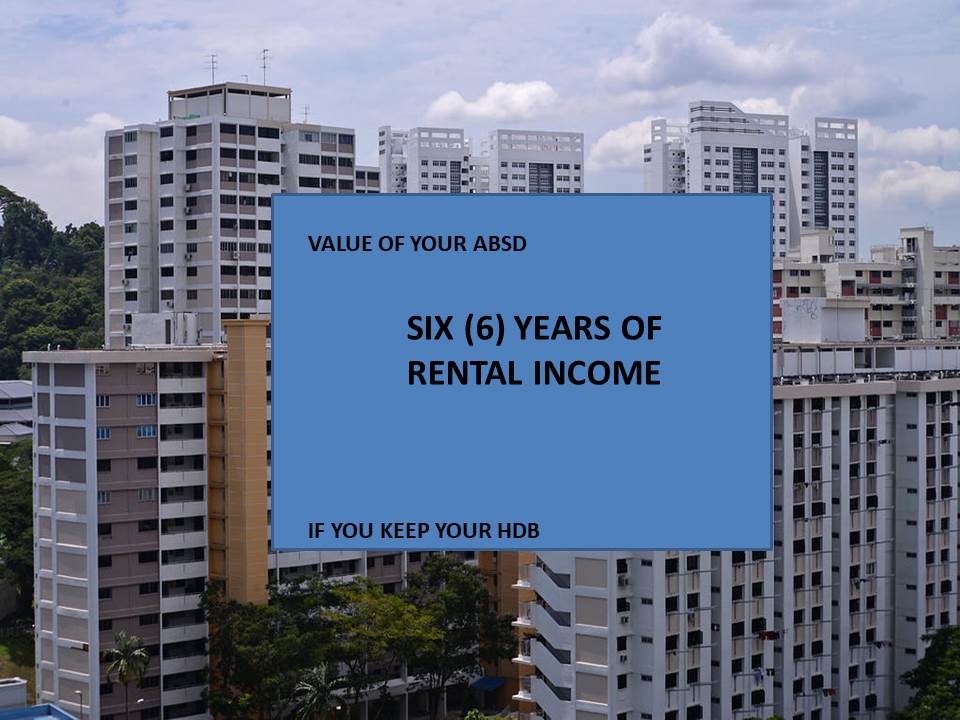 Value of ABSD - Do you keep or sell your HDB

